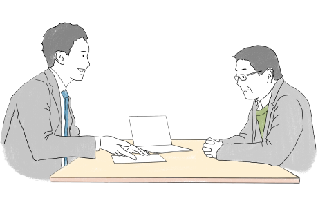 相続サポートイラスト